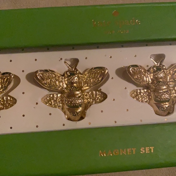 NWT kate spade bee magnets